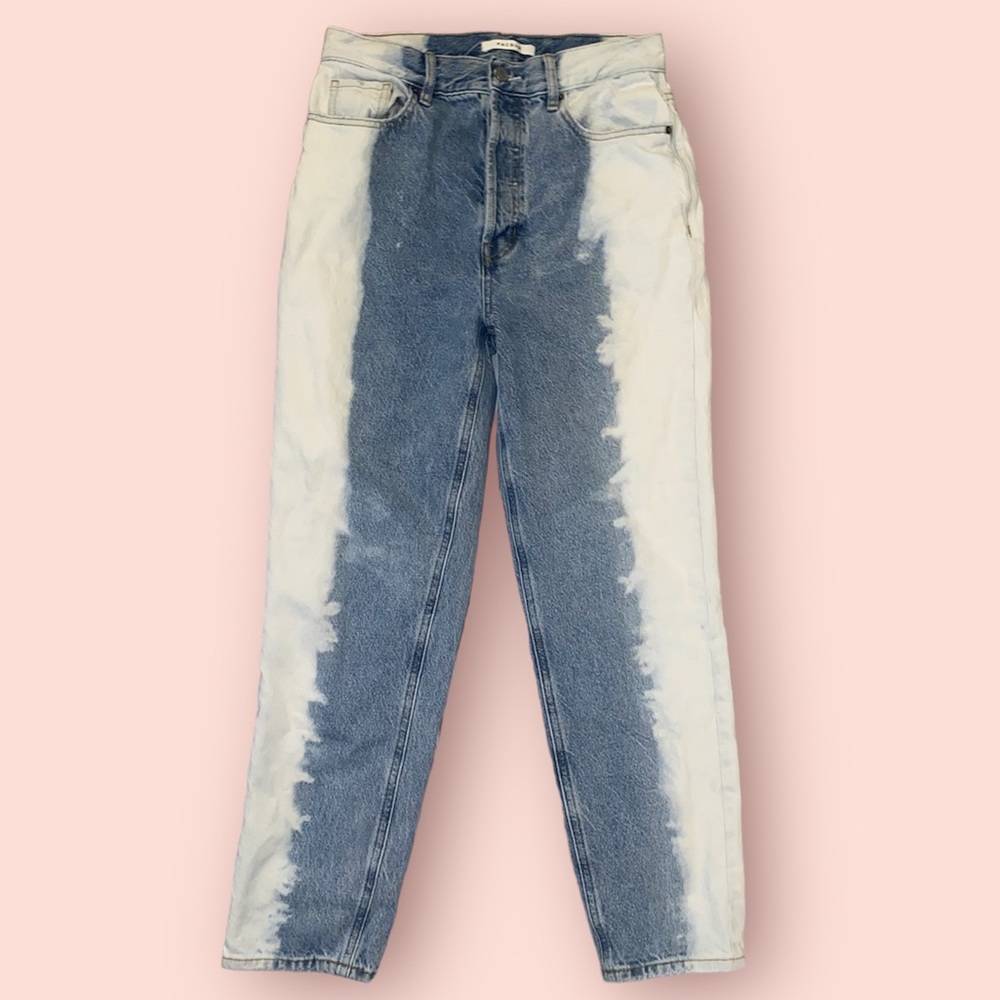 PacSun women’s size 28 (9/M) ultra high rise slim two-tone jeans, hidden buttons